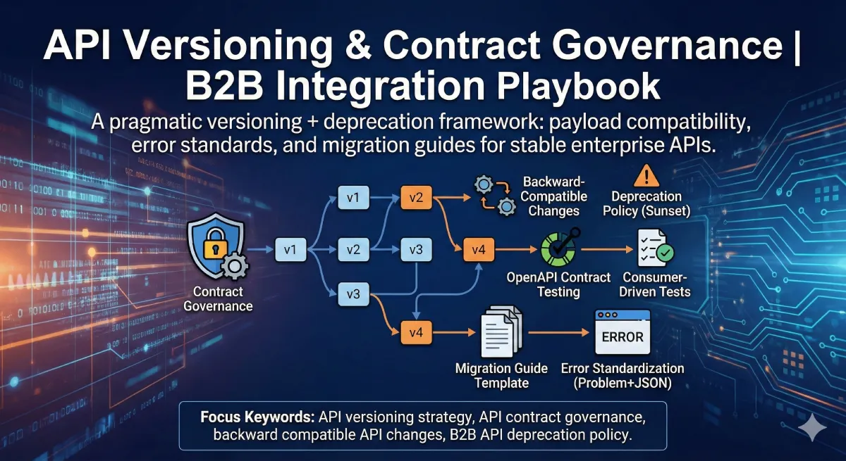 API Versioning & Contract Governance | B2B Integration Playbook