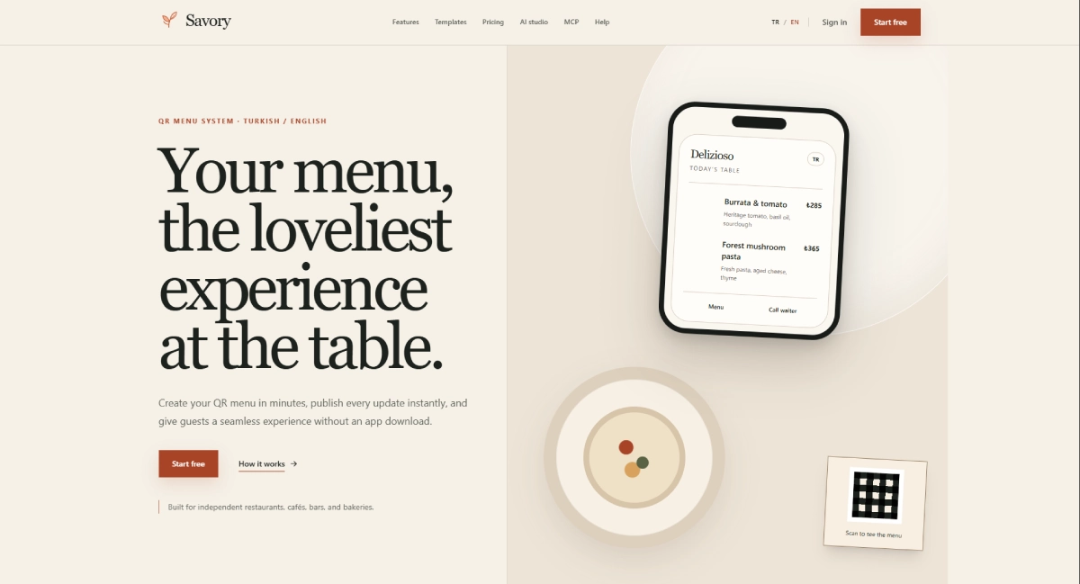 Savory Cafe | Multi-Tenant Digital Operations & Restaurant Management Platform