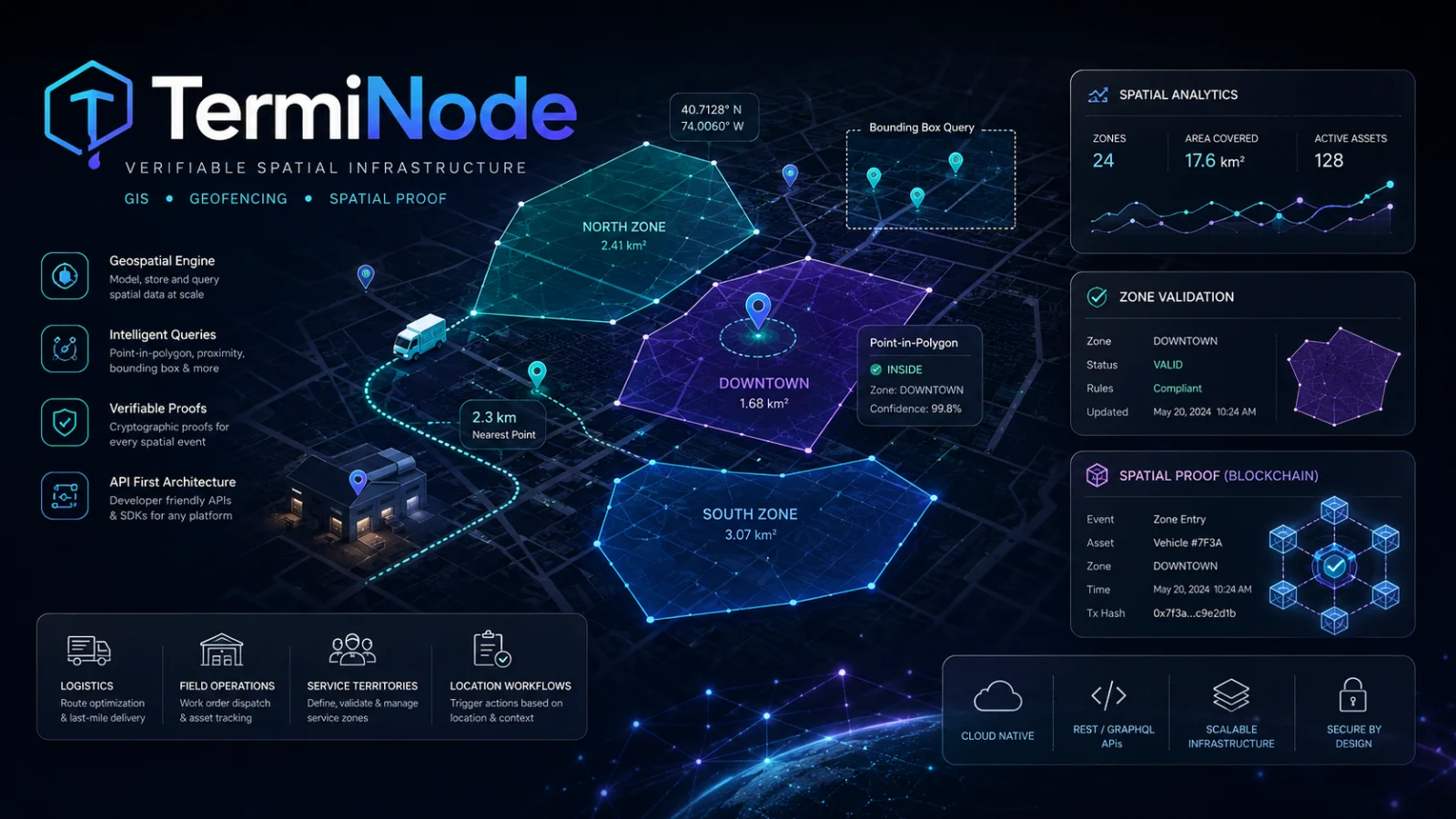 GIS & Geospatial Application Development | TermiNode Case Study
